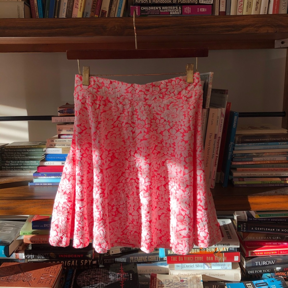 H&M Pink Floral Skirt